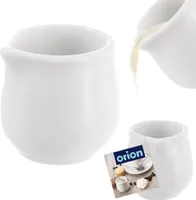Orion Porzellan-Milchkännchen Sahnekännchen Milchkanne Kännchen aus Porzellan weiß MONA 5x4,5 cm 40 ml