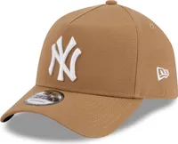 New Era 9Forty A-Frame Trucker Cap - New York Yankees khaki