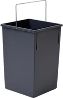 Hailo pár kbelíků 1008879 tmavě šedý 15 litrů 230x220x350 mm s rukojetí