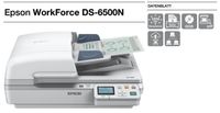 Epson WorkForce DS-6500 - Dokumentenscanner - Duplex - A4 - 1200 dpi x 1200 dpi - bis zu 25 Seiten/Min. (einfarbig) / bis zu 25 Seiten/Min. (Farbe)