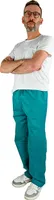 Einweg-Hose, Janmed Bereichskleidung, grün, Größe:XXXL, Anzahl: 1 Stück