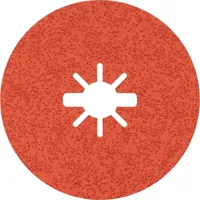 Expert R782 Prisma Ceramic Fiberscheibe, X-LOCK, 125 mm, 22,23 mm, G 36, 5-tlg.