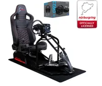 Speedmaster Pro Schwarz - Nürburgring Edition Carbonfaser Optik - Logitech G923 Bundle, Größe:OneSize, Farbe:Schwarz