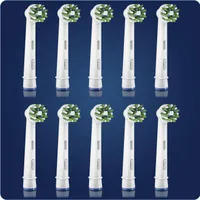 Oral-B CrossAction 80339346 Elektrischer Zahnbürstenkopf 10 Stück(e) Blau