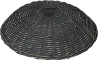 Westmann ratanový vánoční stromek Rock Santa-3 Grey Ø 87 cm