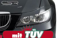 CSR Scheinwerferblenden für BMW E90 E91 05-09 3er Böser Blick Blenden Set ABS