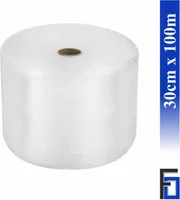1x Rolle Luftpolsterfolie Breite 30cm x Länge 100m / 50 my