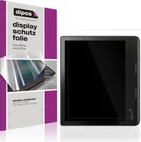 2x Schutzfolie für Tolino Epos 3 e-Book Reader klar Displayschutzfolie Folie Display Schutz dipos