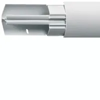 Hager Eckkanal 40040, L= 2,5 m, verkehrsweiß EK4004009016