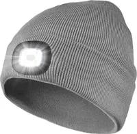ANTCOOL LED-Mütze mit Licht, LED-Mütze, leuchtende Mütze, Uni-Winter-Warm-Scheinwerfer-Mütze