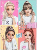 Depesche TOPModel 12710 Snap Shots - Tagebuch mit Zahlencode und Sound, Buch mit 80 linierten und farbig illustrierten Seiten DEPESCHE