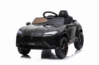 Lamborghini Urus Sportwagen Kinder Elektroauto Elektrofahrzeug Kinderfahrzeug Kinder Auto 12V 2x Motoren in Schwarz