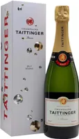 Taittinger Brut Réserve Champagner brut in Geschenkpackung Champagne Frankreich | 12 % vol | 0,75 l