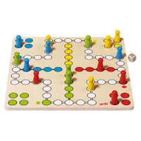 goki 56710 Stolová hra Ludo, základná, farebná (1 ks)