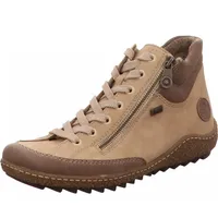 Rieker Knöchelschnürer in beige, Gr. 38