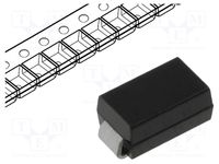10x Diode: Gleichrichterdiode Schottky SMD 40V 1A  DO214AC SS14-E3/61T Schottkydiod