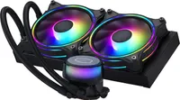 Cooler Master MasterLiquid ML240 Illusion - Prozessor-Flüssigkeitskühlsystem - Kühlergröße: 240 mm - (für: LGA1156, AM2, AM2+, AM3, LGA1155, AM3+, LGA2011, FM1, FM2, LGA1150, FM2+, LGA2011-3, LGA1151, AM4, LGA2066, LGA1200)
