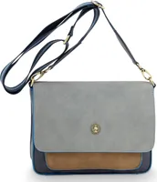 Pip Studio Fenna Cross Body Flap Medium Farbe Blue Größe 25x7x20 cm