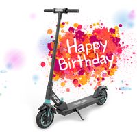 ElektroScooter, 350W Faltbarer E Scooter für Jugendliche 8 Zoll Elektroroller Roller, Kinderroller Geschenke für Jugendliche und Erwachsene, bis 100kg