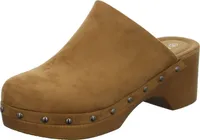 living UPDATED Damen-Clog Braun-Beige, Farbe:beige/schlamm, EU Größe:40