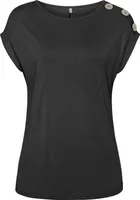 Buffalo Kurzarmshirt schwarz Größe 44/46