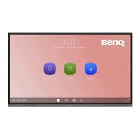 BenQ RE7503 Interaktiver Flachbildschirm 190,5 cm (75") LED 400 cd/m² 4K Ultra HD Schwarz Touchscreen Integrierter Prozessor Android 11 18/7