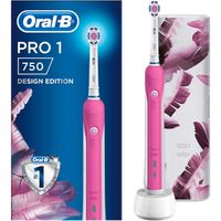 ORAL-B Pro 1 Rosa Elektrische Zahnbürste + Design Etui