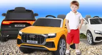 Ride-on Audi Q8 schwarz 12V