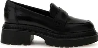 Guess Damen Mokassins FLTFIN LEA14 BLACK Farbe: Schwarz Größe: 40
