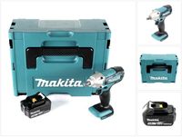 Makita DTW 190 F1J Akku Schlagschrauber 18V 190Nm + 1x Akku 3,0Ah + Makpac - ohne Ladegerät