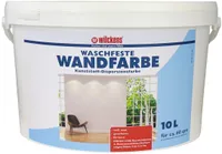 Wilckens Waschfeste Wandfarbe, 10 l, Weiß