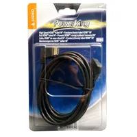 Kabel HDMI 3 m s 90° zástrčkou