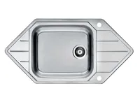 Nerezový dřez ALVEUS Praktin 130 Satin 985x500x1 mm 1122594