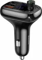 Vysielač Bluetooth / nabíjačka do auta Baseus S-13 (zahraničná verzia) - čierna
