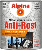 Alpina Metallschutz-Lack Eisenglimmer 750 ml dunkelgrau