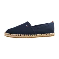 Tommy Hilfiger Basic Tommy Damenschuhe Halbschuhe Slipper Blau Freizeit, Schuhgröße:36 EU