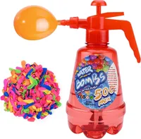 Folienballon Wasserballon, Pumpballon-Spielzeug