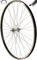 REDONDO 28 Zoll Vorderrad Laufrad Fahrrad 28" Kasten Felge Aluminium Schwarz