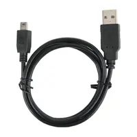 USB kabel USB-A na Mini-USB 1m černý