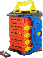 Hot Wheels 2in1 Spielset & Box inkl. 1 Spielzeugauto, Aufbewahrung