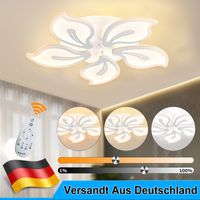 72W LED Deckenlampe Wohnzimmerlampe Deckenleuchte Küchenleuchte Weiß Badleuchte 