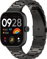 INF Metallarmband für Redmi Watch 4/Xiaomi Band 8 Pro Schwarz