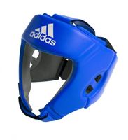 adidas IBA Boxing Head Guard blue M