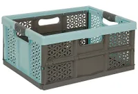 2X Stabile Profi Klappbox 45L - 54 x 37 x 28 cm - Einkaufskiste klappbar  mit Soft-Griffe - Transportkiste stapelbar, Rosa : : Küche,  Haushalt & Wohnen
