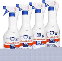 Dr. Becher Backofen und Grillreiniger 1L gegen Fett- & Bratrückstände (4er Pack)