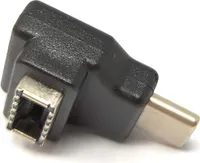 USB 3.1 Adapter Typ E Buchse zu Typ C Stecker Adapter in Schwarz