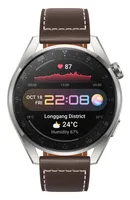 Huawei Watch 3 Pro 1,43", chytré hodinky, NFC, GPS (satelitní), AMOLED, dotykový displej, monitor srdečního tepu, sledování aktivity 24/7, vodotěsné, Bluetooth, Wi-Fi, titanově šedé