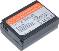 Batéria T6 Power pre digitálny fotoaparát Samsung BP1130, Li-Ion, 7,4 V, 850 mAh (6,3 Wh), čierna
