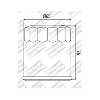 Champion 460-741 Oelfilter fuer kompatibel fuer KTM