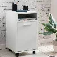 Kontener rolkowy wl5.928 biały 33x60x38 cm szafka biurowa | Wohnling